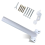 1Set Solar Straße Licht Halterung Außen Montage Pole Arm Metall 6