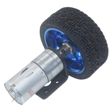 Kit 6V Hobby RC Veicoli Motoriduttori DC Parti Robot Kit Ruota da 65mm Motoriduttori da 60 RPM per Auto Giocattolo