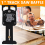Adjustable Angle Track Saw Square with 60 to Quick Positive Stop 90 Degree Right Rail Guide 5