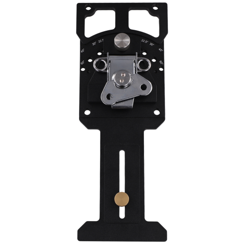 Adjustable Angle Track Saw Square with 60 to Quick Positive Stop 90 Degree Right Rail Guide