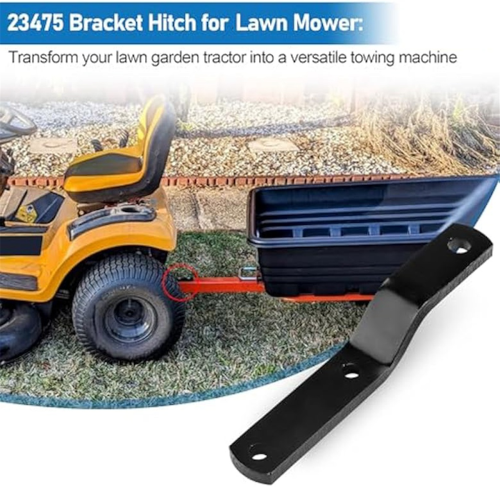 Grasmaaierkoppeling voor 23475 tractorbeugel, tuinaanhangwagenadapterplaat 2