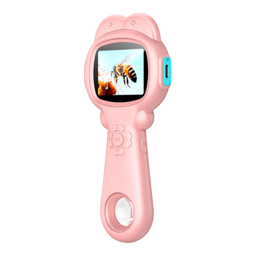 200W Mini Kids Optical Microscope with Photo and Video Function 500X Observe the Microscopic World Science Children Tool 1