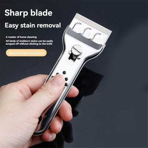 Tool for Kitchen Induction Cooktop Cleaner with Replaceable Blade Ideal Glass & Ceramic Surfaces 2