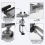 Mini Bench Vise Table Clamp 360 Rotatable Portable Work Fixed Tool for Drilling Woodworking Jewelry Making 7