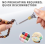 Rechargeable Dual-Heating Thread Burner Kit, Cordless Zapper with Replacement Tip, for Jewelry Making,Beading 5