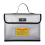 Explosion-Proof Fireproof Lipo Battery Protector Safe Bag, for Storage, Charging with Double Metal Zipper 1