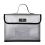 Explosion-Proof Fireproof Lipo Battery Protector Safe Bag, for Storage, Charging with Double Metal Zipper 9