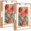 Lot de 2 planches à dessin portables avec poignée (33 x 43 cm) 2