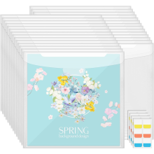 32 PCS 12x12 Inch Scrapbook Paper Storage Organizer with 60 Index Tabs, for Holding Papers Vinyl Cardstock