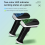 Handheld Bluetooth Barcode Scanner QR Code Drahtlose 1D 2D Reader mit Basis für Supermärkte 10
