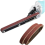 Belt Sander Adapter for Angle Grinder Pipe Tube Bracket, Bearing Sanding Support Polishing Rust Removal 2