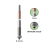 For QIDI Plus 4 Bimetallic Nozzle Quick Removal Ceramic Insulation Integration 0.2/0.4/0.6/0.8mm Nozzles 3