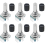 6 pezzi EC11 encoder rotativo con pulsante 360 5 pin e cappuccio manopola per, ESP32 1