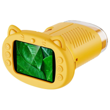 Kindermikroskop 1000x Wissenschaft und Bildung Handheld 2,0-Zoll-Tasche USB Geburtstagsgeschenke für Jungen B