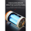 RM-75 Radondetektor Luftqualitäts-Gasmonitor Temperatur und Luftfeuchtigkeit Smart mit Touchscreen-Alarmsensor 9