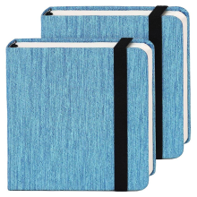 Waterverfdagboek, 4,7x4,7, 2-pack, 24 vellen per stuk, katoenheet, 300 g/m²/140 lb, kunstbenodigdheden, C