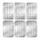 6PCS 2 Styles Stainless Steel Erasing , Eraser Shield Template Drawing Drafting Tools 1