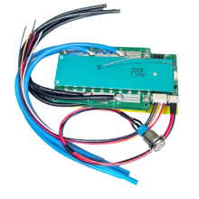 Scheda di protezione della batteria LFP Lifepo4 con interruttore 4S 12,8 V per auto e camper, protezione da corrente di carica e scarica 200 A
