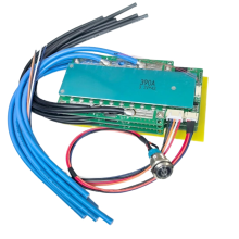 Scheda di protezione della batteria LFP Lifepo4 con interruttore 4S 12,8 V per auto e camper, protezione da corrente di carica e scarica, 390 A