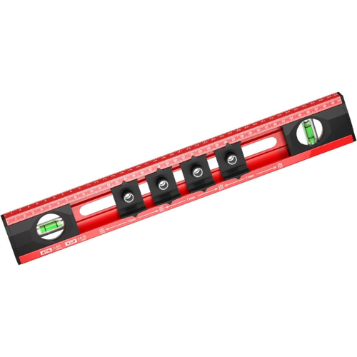 Livelle da elettricista utilizzate per individuare la cornice, misurare i livelli, tracciare linee con precisione e lunghezza 1
