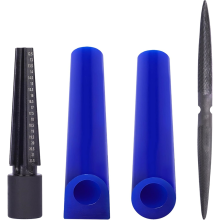 Ringwas Carving Kit Carving-Wax Tubes met Tube Hole Expander en Vijl voor Ringen Gieten-Modelmaken