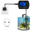 PH-Meter Wasserqualitätsmonitor Online für Aquarium Acidometer EU-Stecker 7