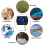 PH-Meter Wasserqualitätsmonitor Online für Aquarium Acidometer EU-Stecker 8