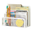 Desk Mail Organizer Small File Holders Letter Metal Mesh Document/Filing/Folders/Paper for Desktop B 1