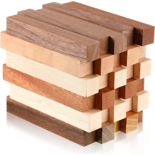 30 Stück Stiftrohlinge aus exotischem Holz, Drehzubehör, DIY-Bastelset zum Basteln, 5 x 3/4 Zoll