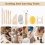 43PCS Pottery Tools for Sculpting Polymer Clay Kit DIY Handcraft Modeling Carving Set 4