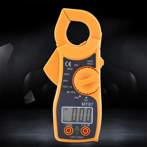 Digitales Zangenamperemeter Multimeter Amperemeter AC DC Voltmeter Ohmmeter Volt Tester LCD 2