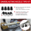 Sandblasting Nozzle Tips Kit, Abrasive Blast Sandblaster- Ceramic 2mm/2.5mm/3mm/3.5mm (8 Pcs) 4