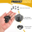Binding Screws Assorted Kit,M5x4/5/6/8/10/12mm Book-Binding Rivets with Punch Screwdriver,Screw for DIY Leather 4
