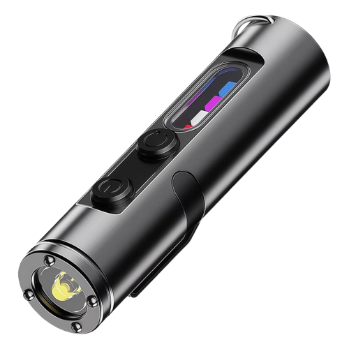 Taclight Ultimate Survival Flashlight 500 Lumens Rechargeable Waterproof Pocket Keychain Flashlights A