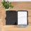 Large A4 Waterproof File Box with Pen Slot Desktop Plastic Folder Data Storage Writing Board Clip for Office 6