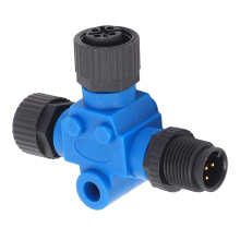Für NMEA 2000 Boote Marine T-Stecker 5 Pin IP67 Wasser Resist Backbone Kabel T-Terminator für Netzwerke