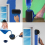 6pc/Set Multifunctional Paint Roller Corner Brush Handle Tools Wall Painting Roll DIY Household Operate Brushes 10