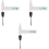 3pcs BSR Needle Stylus, Double-Sided Record Player Replacement Stylus for -16 -17 1