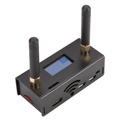 Supporto hotspot duplex assemblato P25 DMR NXDN con custodia per scheda Zero W OLED + antenna 16G 1