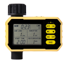 Timer di irrigazione intelligente, risparmio idrico automatico, regolatore solare, giardino, prato, piante