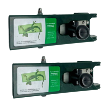 2er-Pack Verkleidungsinstallationswerkzeuge für 7/16 Zoll Faserzementverkleidungen, Überlappungslehre mit einstellbaren Laibungen