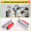 Concrete Tools Include Edger and Groover,Stainless Steel Finishing - Masonry Hand Tool Set 6