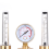 Dual Tube Regulator Flowmeter Pressure Reducer G5/8 Male Thread for Welding 5