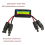 150A Leistungsmesser RC Modellflugzeug Analysator Strom Solarenergie Tester mit Stecker 8