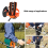 Garden Pruner Strimmer Padded Belt Comfortable Double Shoulder Strap Labor Saving for Brush Cutter Trimmer 5