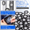 100 Pcs 3D Magnetic Tracking Dot for Scanner Scanning Reference Point Marker (Inner 12.0 mm Outer 19 mm) 6