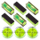 9 Pcs Small Bubble Spirit Level, Mini Magnetic Square Drill , Circular Measuring Tool 2
