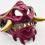 Halloween Japanese Samurai Ghost Devil Mask Warrior Role Playing Horror Thick Red 9
