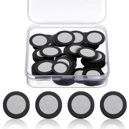 100 Pcs 3D Magnetic Tracking Dot for Scanner Scanning Reference Point Marker (Inner 12.0 mm Outer 19 mm)