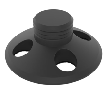 Stabilisateur métallique pour platine vinyle audio LP réduisant le bruit de fond
